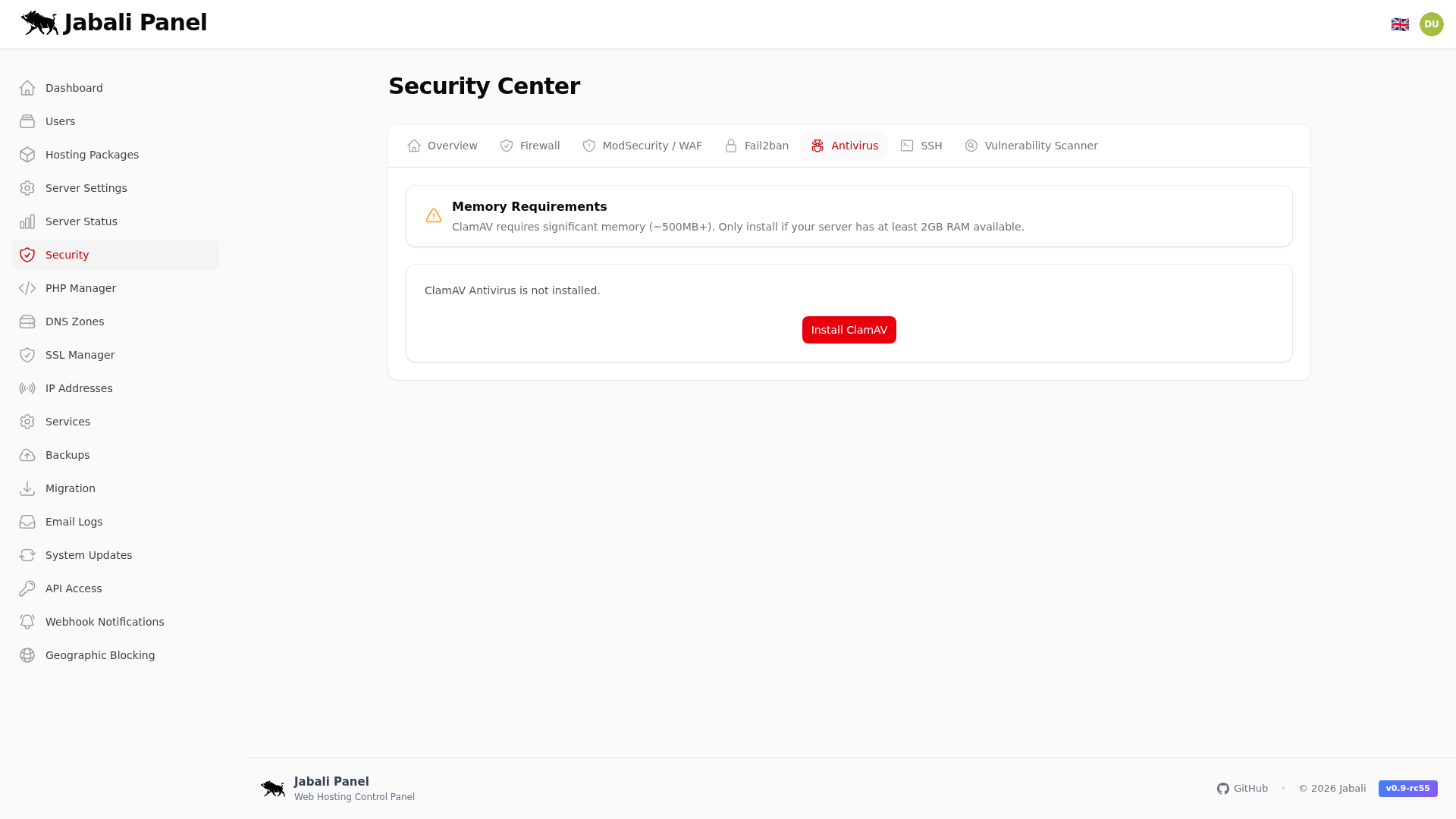Security - Antivirus