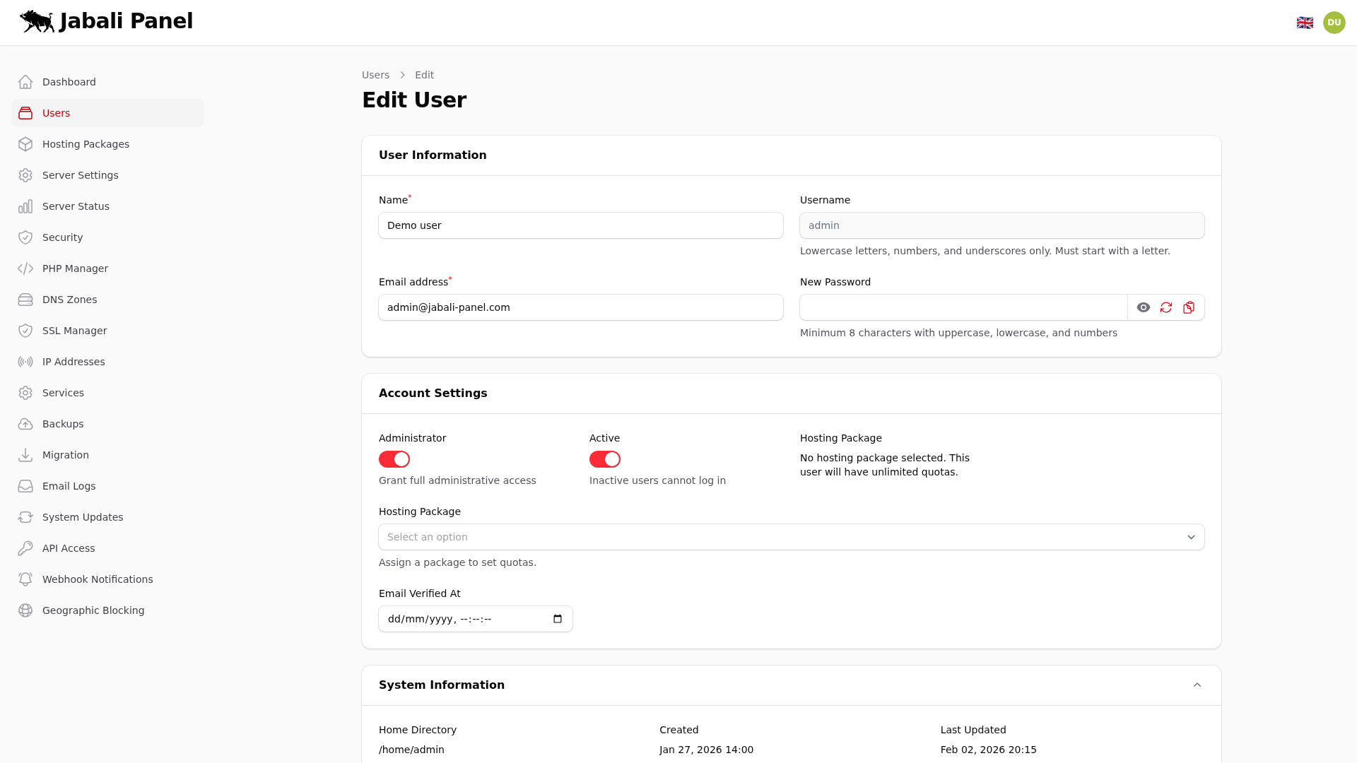 Jabali-Admin/Users/{Record}/Edit Screenshot