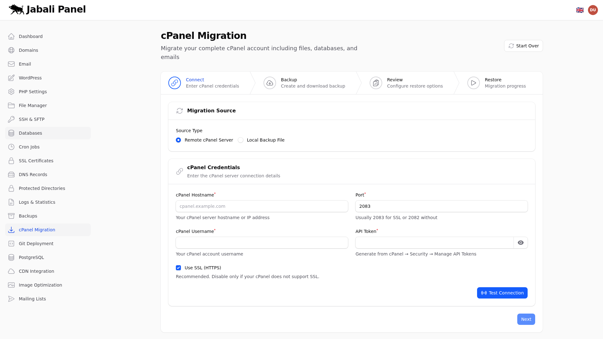 Cpanel Migration - Forwarders